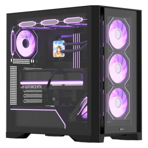 Case Mid Tower ARGB Formula V Air Power G8 Floe Black