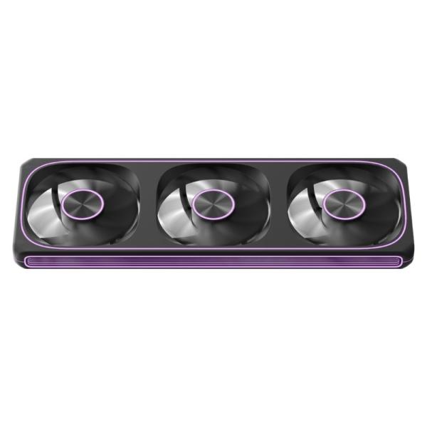 Abanico ARGB 360mm Triple Fan PWM Formula V Line Negro