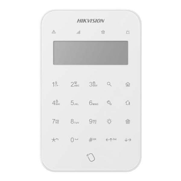 Teclado Pantalla LCD Inalámbrico Hikvision DS-PK1