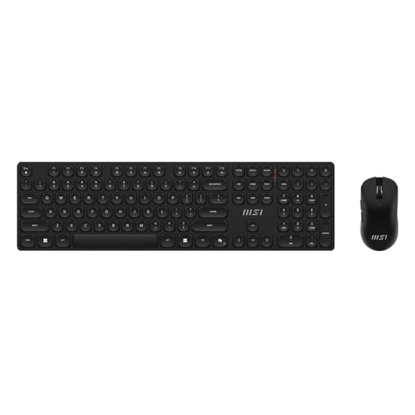 TECLADO Y MOUSE MSI FORGE K210 W COMBO LS INALÁMBRICO 2.4 GHZ ESPAÑOL S11-43LS201-Y92
