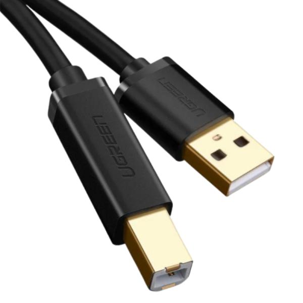 Cable USB 2.0 AM a BM UGREEN 5M Impresora
