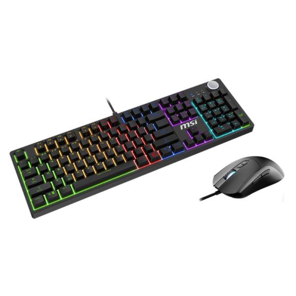 MSI Forge GK320 Combo Teclado y Mouse Gaming RGB