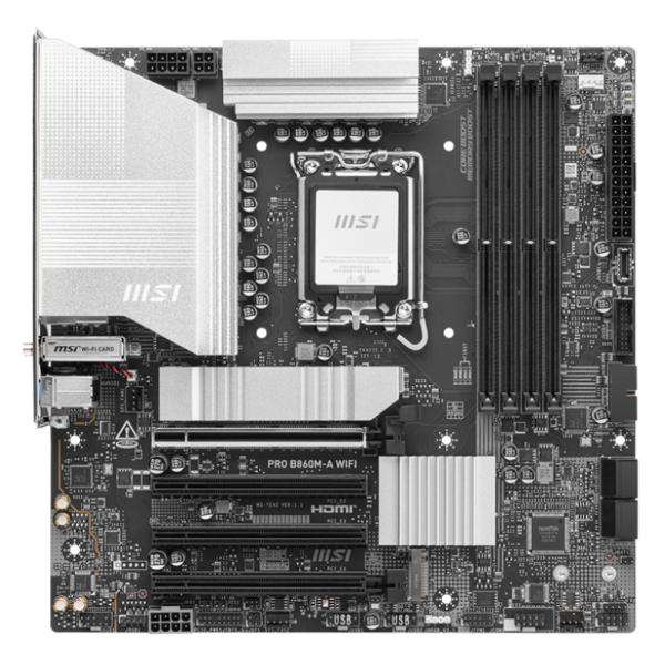 MSI PRO B860M-A WIFI – Tarjeta Madre Micro-ATX DDR5