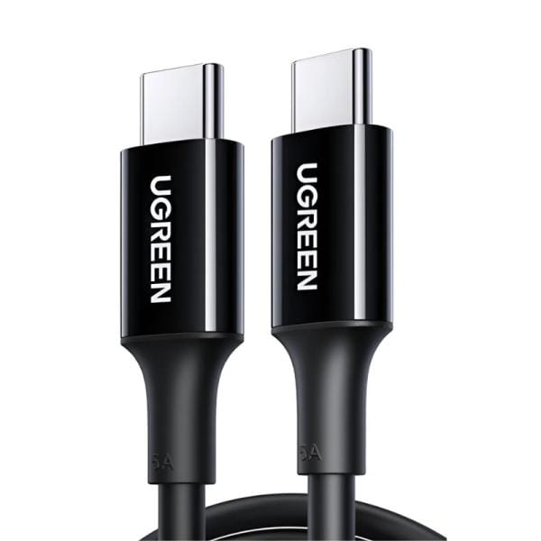 UGREEN Cable USB-C a USB-C PD 5A 1M Negro