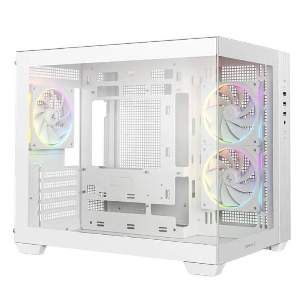 Case Mid Tower Blanco DEEPCOOL CG330 3F