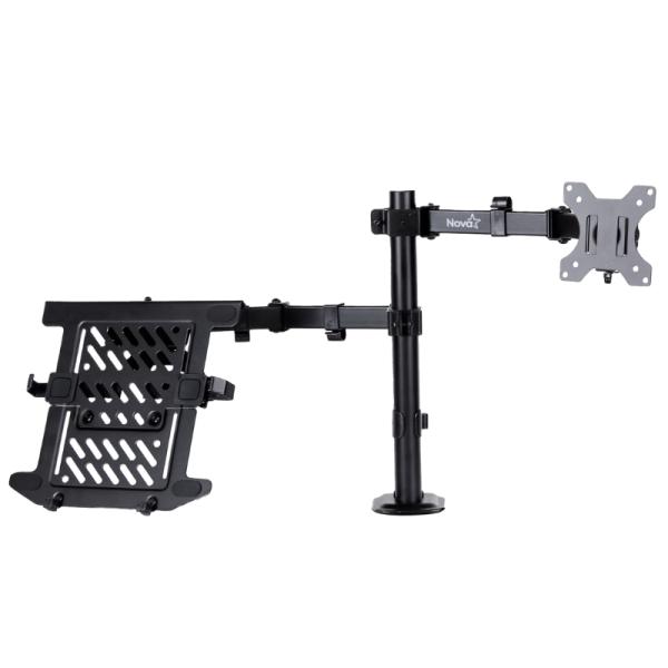 Soporte Monitor y Laptop Nova 2 en 1 Negro 14-32″