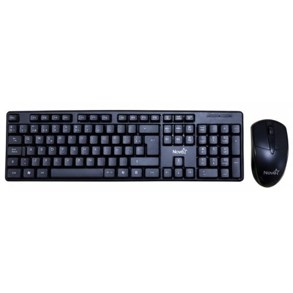 Combo Teclado y Mouse Nova KB3782 USB Alámbrico