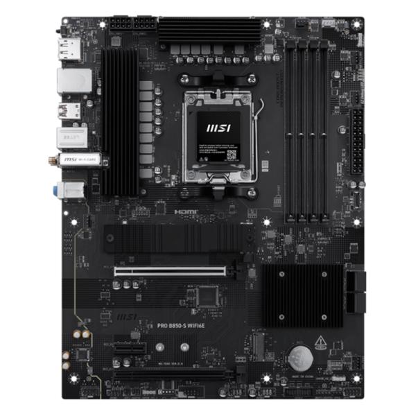MSI PRO B850-S WiFi6E AM5 DDR5 – Tarjeta Madre ATX