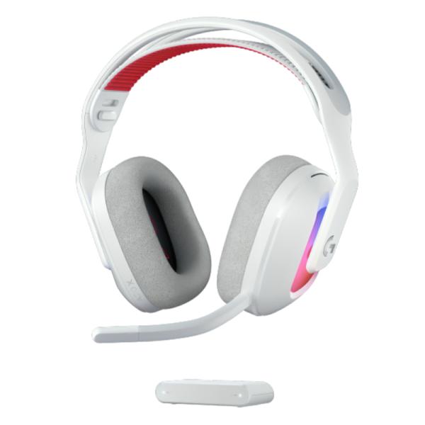 Headset Gaming Inalámbrico Logitech A20 X RGB Blanco
