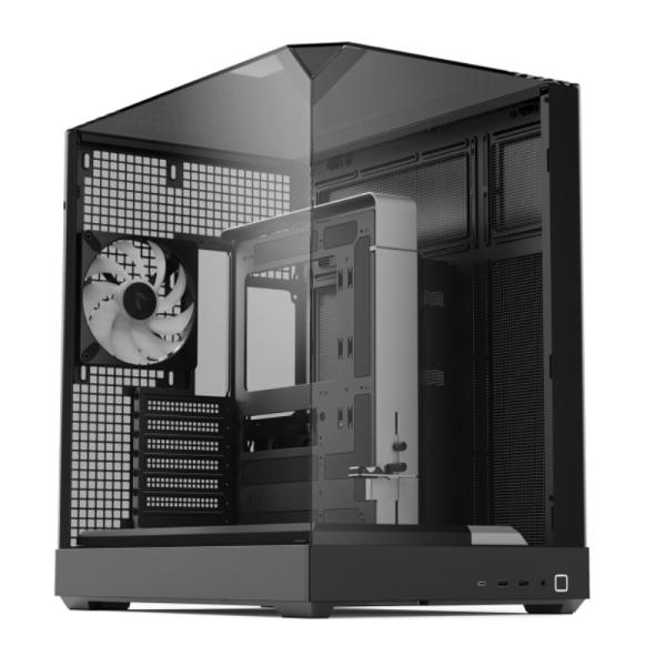 Case Mid Tower Gamer APNX V2 con Panel Lateral Vidrio