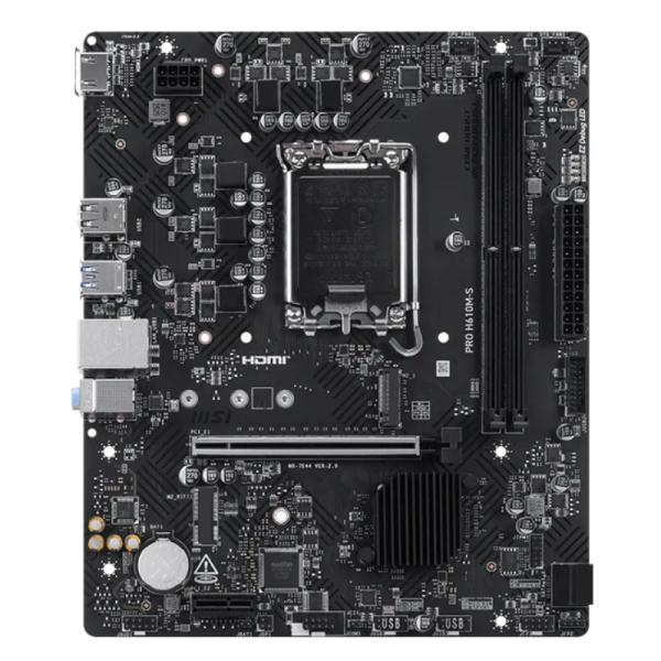 MSI PRO H610M-S Tarjeta Madre LGA1700 DDR5 Micro-ATX