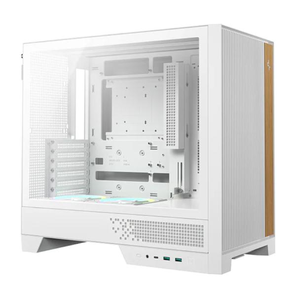 Case Deepcool CL600 Mid Tower Blanco Vidrio Templado