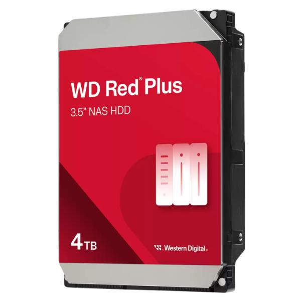 Disco Duro NAS 4TB Western Digital Red Plus WD40EFZZ