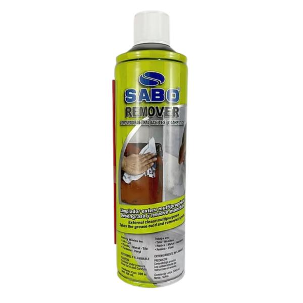 Removedor Manchas Aerosol SABO 590ml – Alta Efectividad