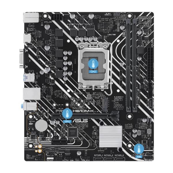 ASUS PRIME H610M-K Tarjeta Madre LGA1700 DDR5