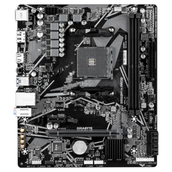 Tarjeta Madre GIGABYTE B550M H ARGB AM4 MicroATX