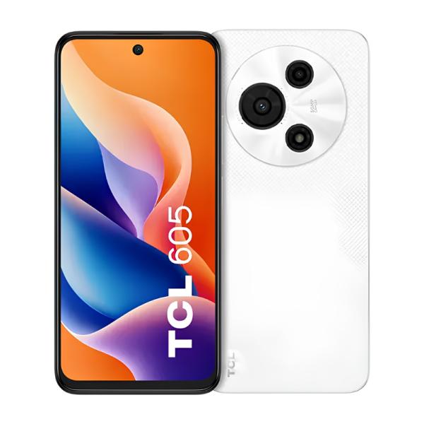 Celular TCL 605 4GB+128GB Dual SIM Blanco