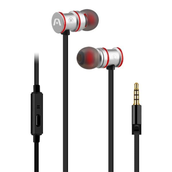 Audífonos Alámbricos ARGOM Ultimate Sound Klass Plata