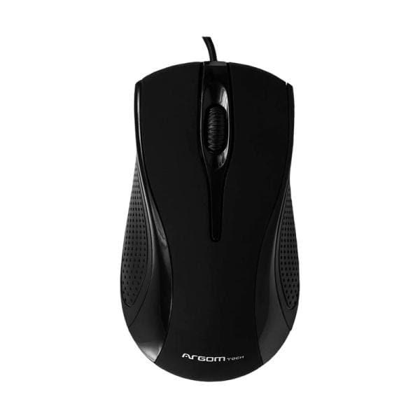 Mouse Ergonómico Alámbrico ARGOM Maxi USB Negro