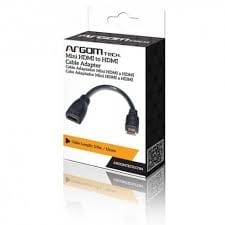 Cable Mini HDMI a HDMI ARGOM – Full HD 1080p