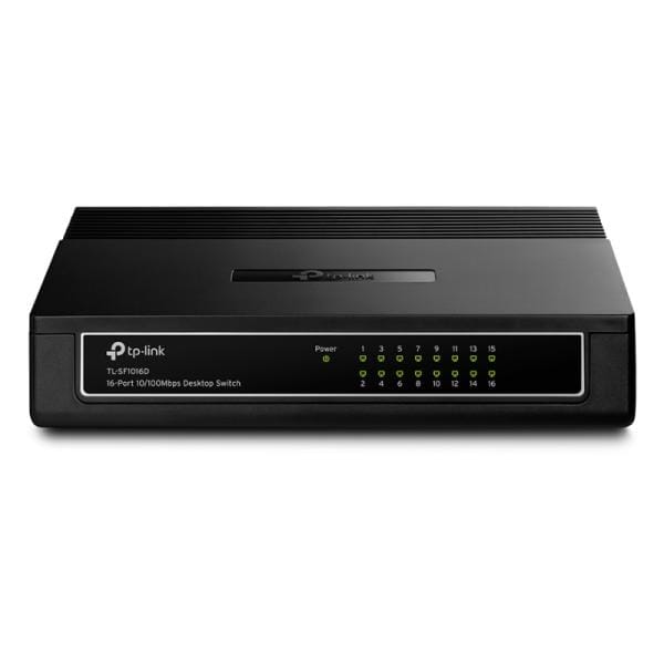 Switch TP-Link 16 Puertos Fast Ethernet TL-SF1016D