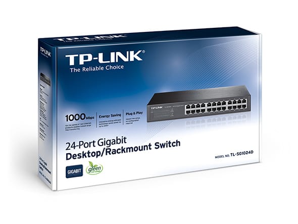 TP-Link TL-SG1024D Switch 24 Puertos Gigabit