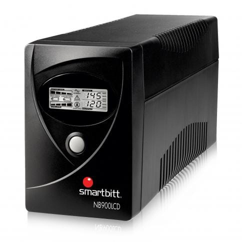 UPS SMARTBITT 900VA 480W 6 Salidas 120V Pantalla LCD