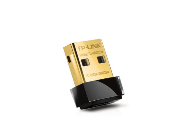 Adaptador WiFi USB Nano TP-Link TL-WN725N 150Mbps