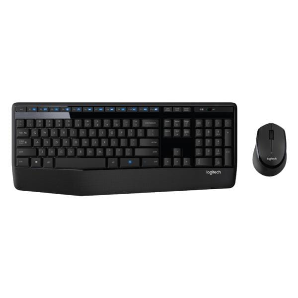 Combo Teclado Mouse Logitech MK345 Inalámbrico Negro