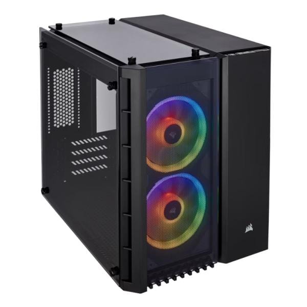 Corsair Crystal 280X Case Gaming Mini Tower RGB Negro