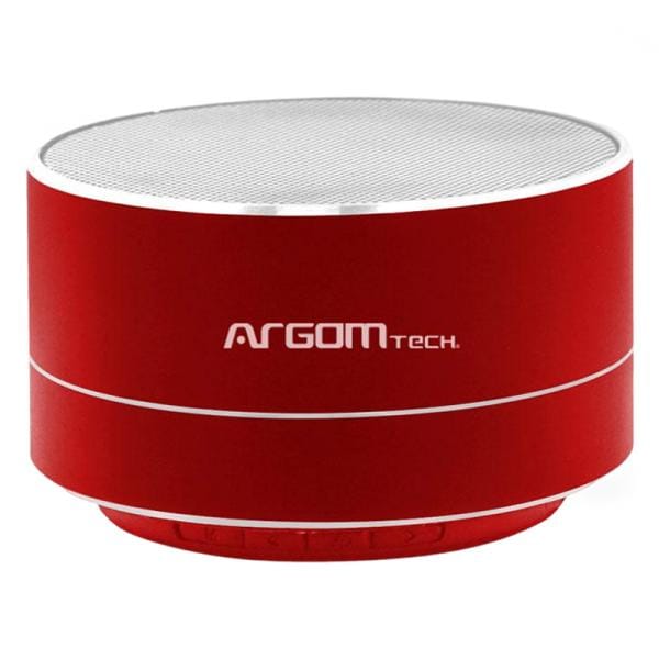 Parlante Argom Cyclone Bluetooth Portátil Rojo