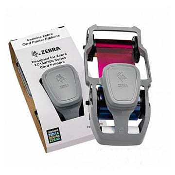 Ribbon ZEBRA YMCKOK ZC300 – 200 Imágenes