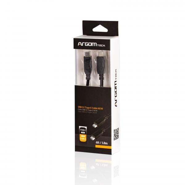 Cable USB Type C 3.1 Argom 1.8M – Transferencia Rápida