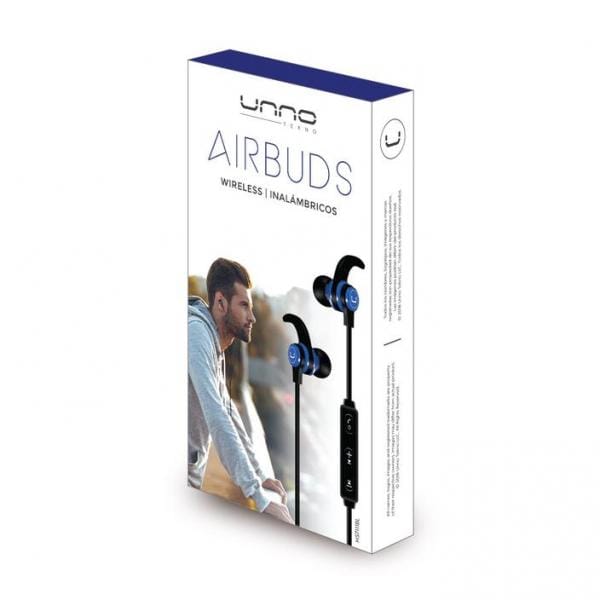 Audífonos UNNO TEKNO AirBuds HS7111 Azul Inalámbricos