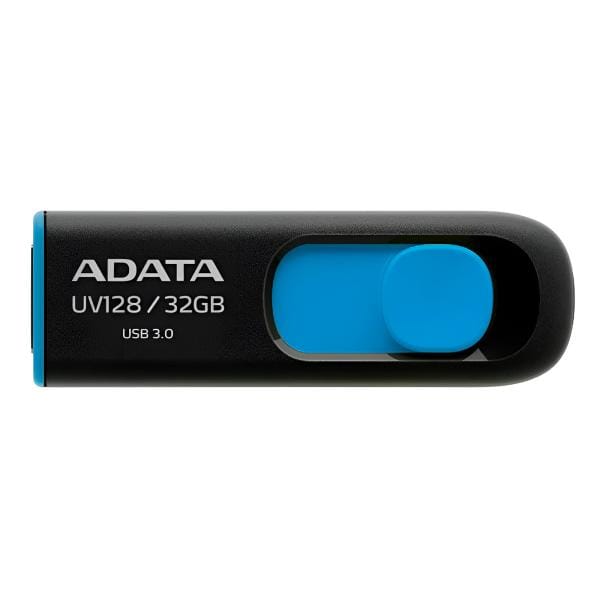 Memoria USB 32GB ADATA UV128 Negro Azul USB 3.2