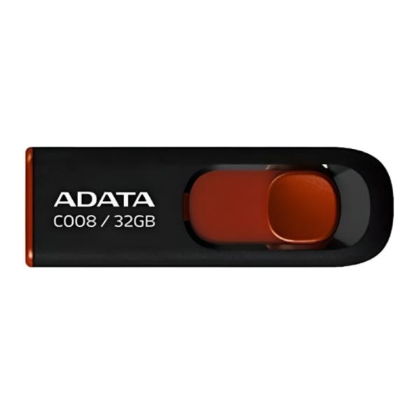 MEMORIA USB 32GB ADATA AC008 USB-A 2.0 AC008-32G-RKD