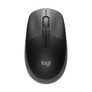 Mouse Inalámbrico Logitech M190 Negro Ambidiestro