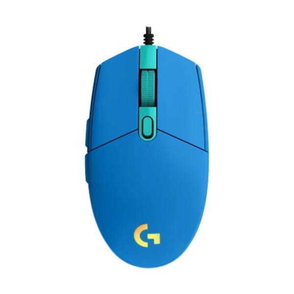 Mouse Gaming RGB Logitech G203 8000 DPI Azul