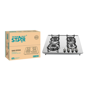 cocina de gas de 4 quemadores