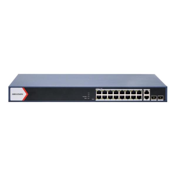 Switch Hikvision 16 Puertos Gigabit PoE Administrable
