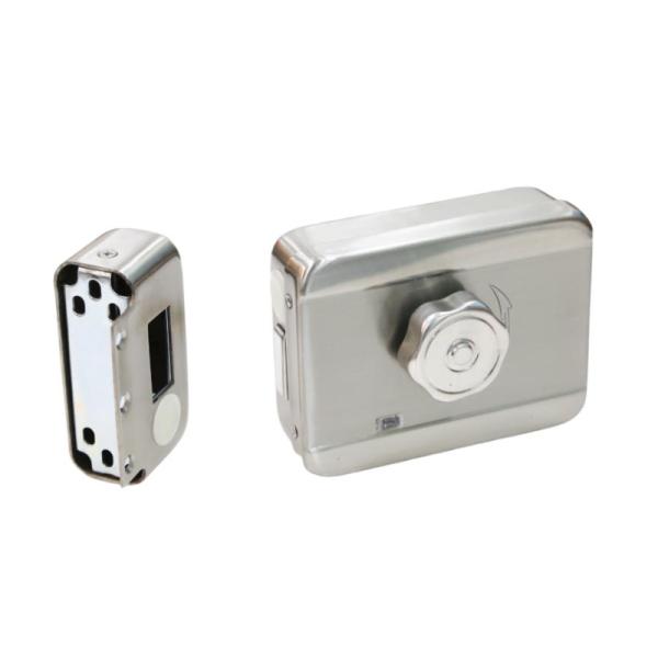 Cerradura Inteligente Hikvision DS-K4E100 12V Acero Inoxidable