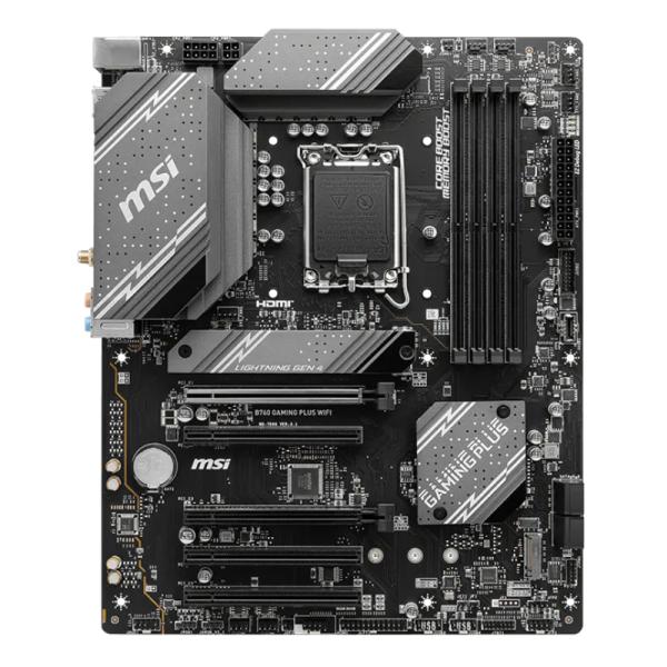 MSI B760 GAMING PLUS WIFI – Tarjeta Madre ATX LGA1700