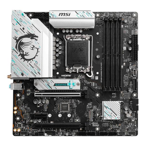 MSI B760M Gaming Plus WiFi LGA1700 Micro-ATX DDR4