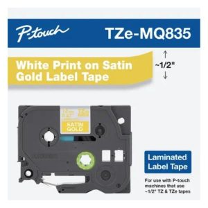 cinta de etiquetado brother tzemq835g