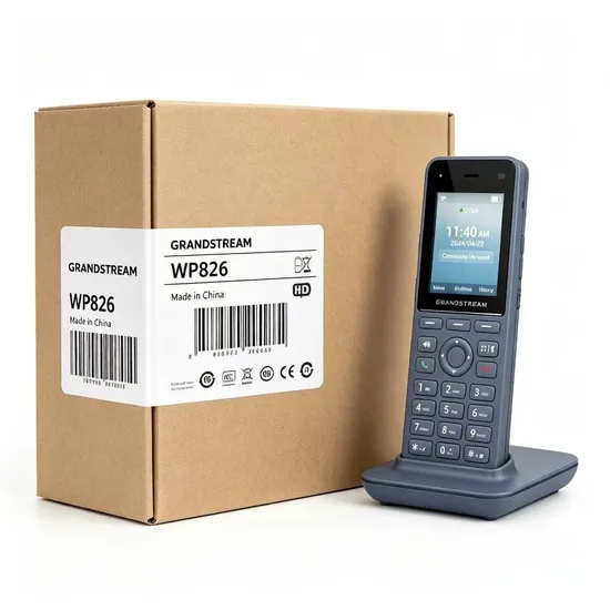 Grandstream WP826 Teléfono IP Inalámbrico WiFi