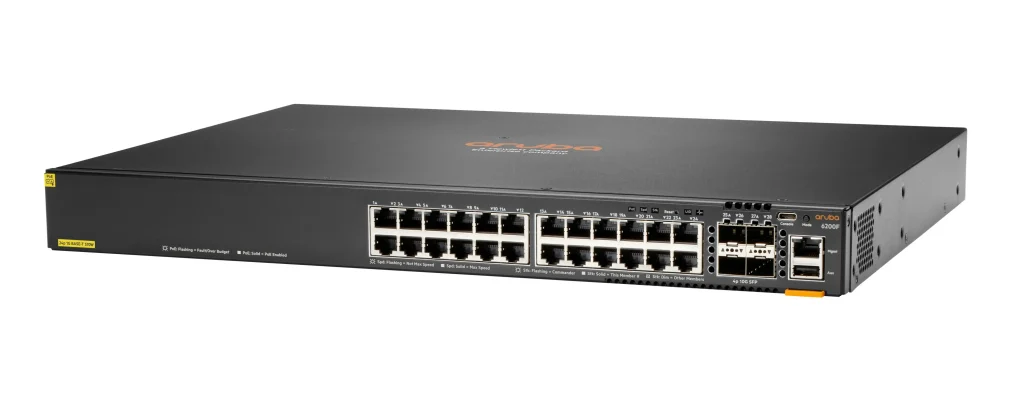 Switch HPE Aruba Network 6200F 24G 4SFP+ 370W