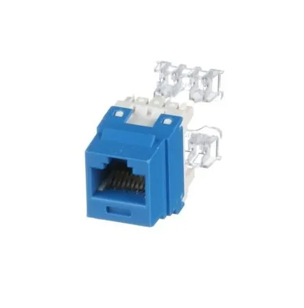 Panduit NetKey Cat6 Punchdown Keystone Jack Azul NK688MBU